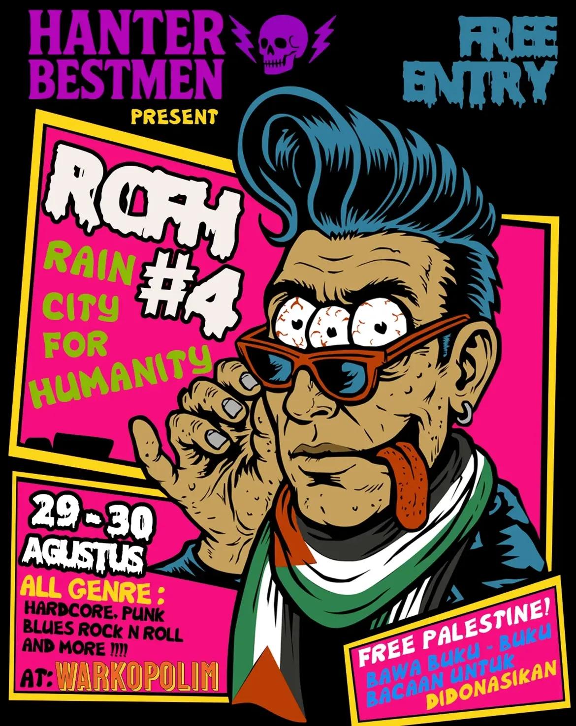 RCFH Vol. 4: Dua Hari Bising di Warkopolim, Tiketnya Buku